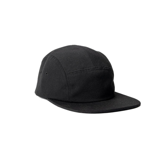 recycled-poly-flat-brim-5-panel-hat-b2 Web_PDP-FlatBrim5PanelHat_Studio_Front_Black.jpg
