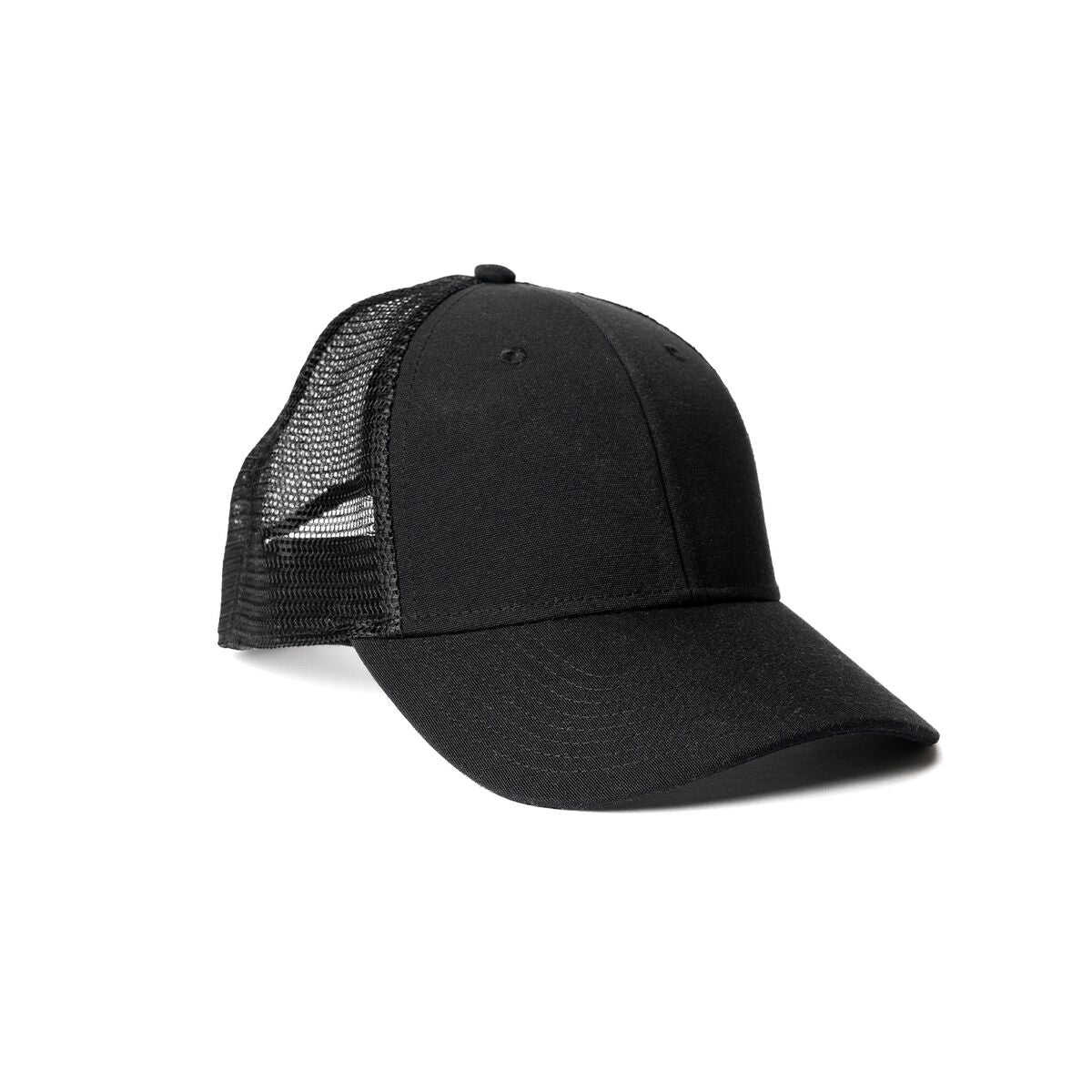 recycled-poly-low-profile-trucker-hat-h1 Web_PDP-LowProfileTruckerHat_Studio_Front_Black.jpg
