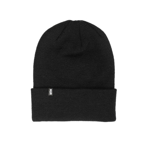 recycled-poly-fine-knit-beanie-k1 Web_PDP-RecycledPolyFineKnitBeanie_Studio_Front_Black.jpg